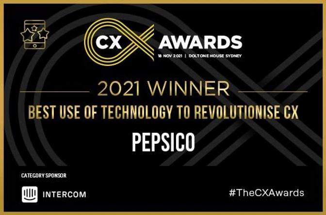 Best Use Of Technology to Revolutionise the Customer Experience CX Awards — Store Lab in PepsiCo Australia