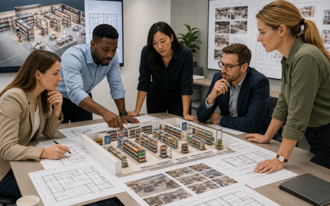 A retail store design brief is a decision record, not a wish list