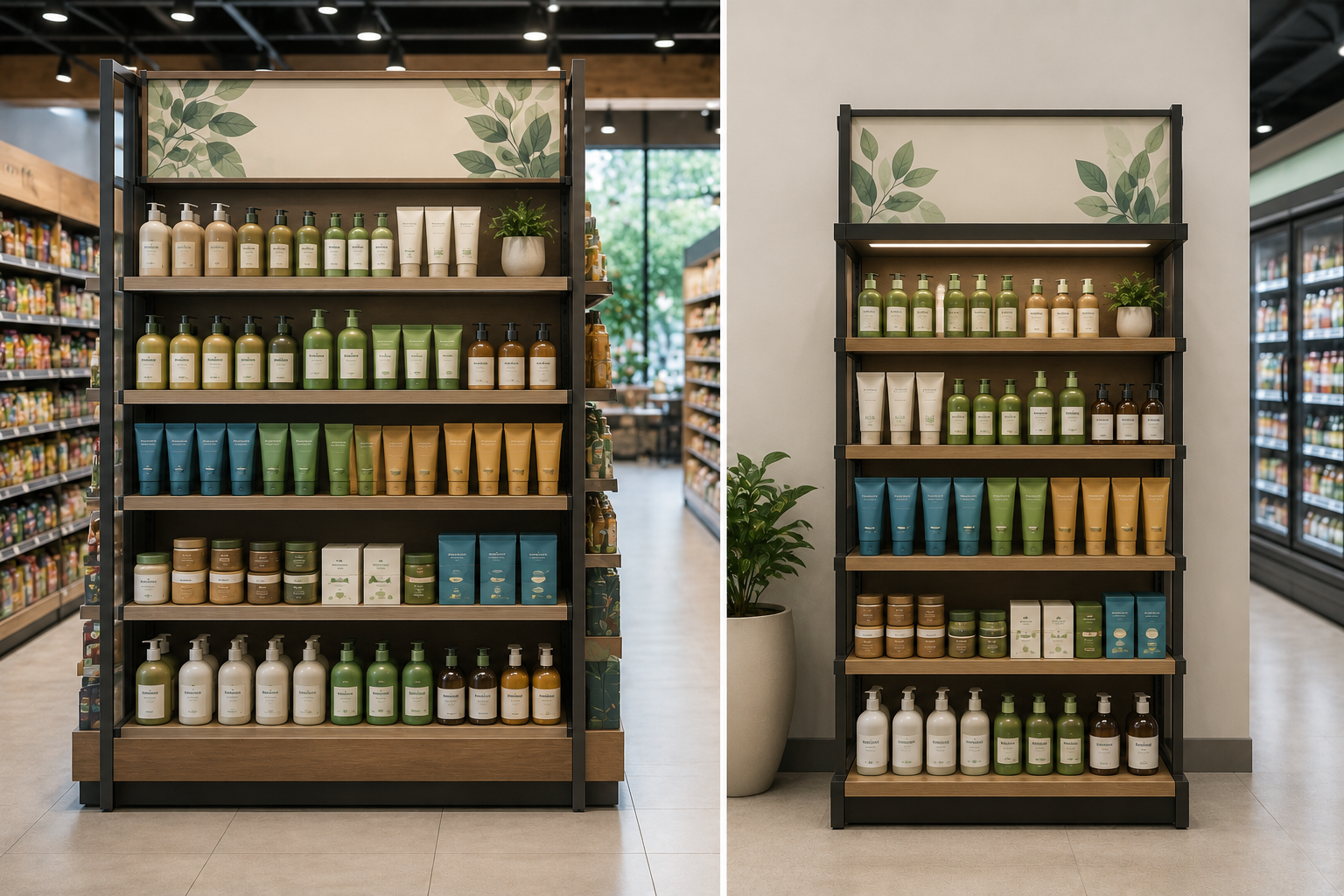 Enterprise Software Platform Modern eco-friendly store interior display