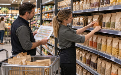 How to replan the shelf after delisting a product